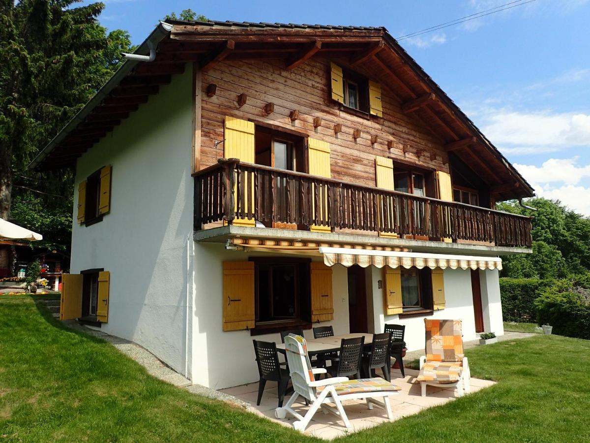 Chalet Le Muguet Ovronnaz Exterior foto