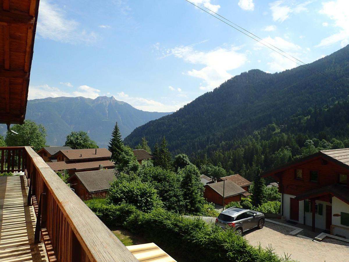 Chalet Le Muguet Ovronnaz Exterior foto